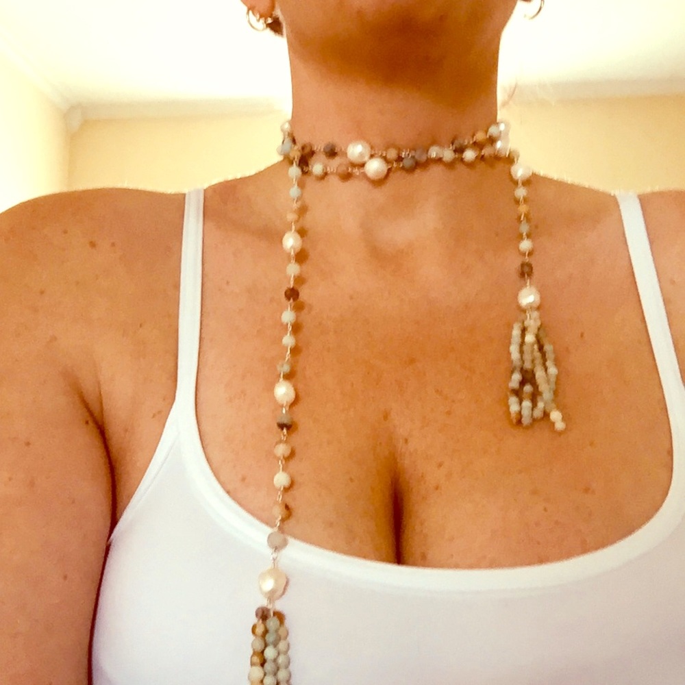 Ross-Simon Wrap Pearl Necklace